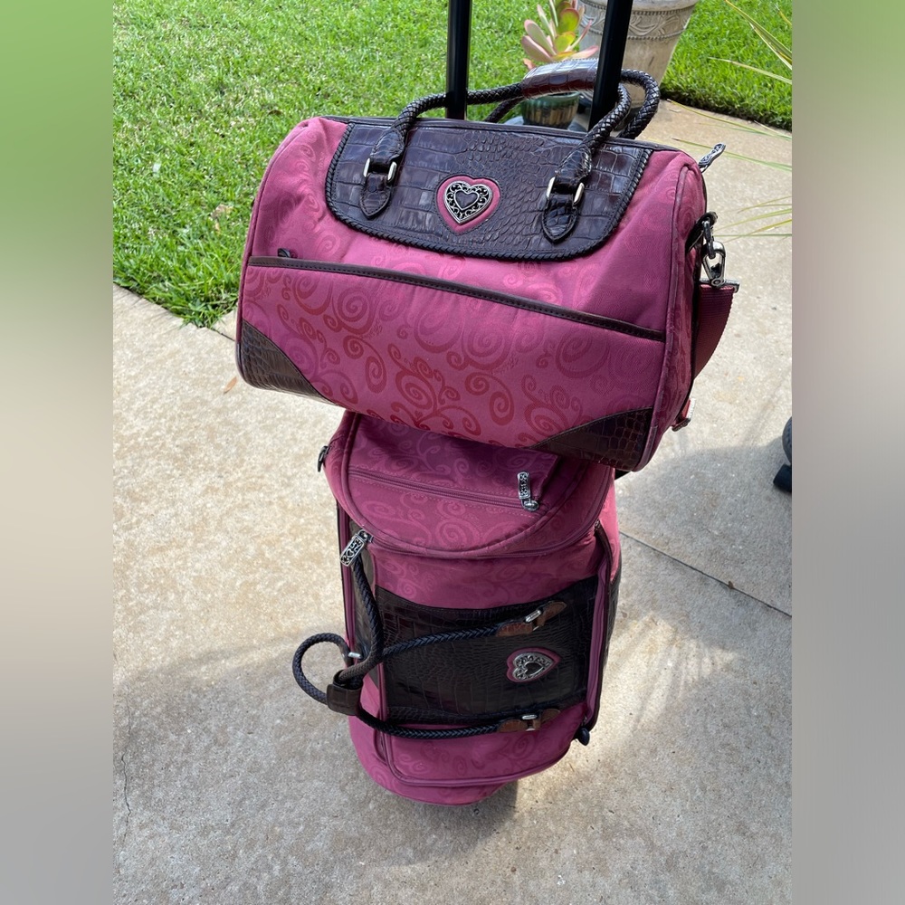 Brighton rolling duffle with matching carry on - Picture 2 of 6